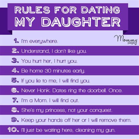 tips for dating my daughter